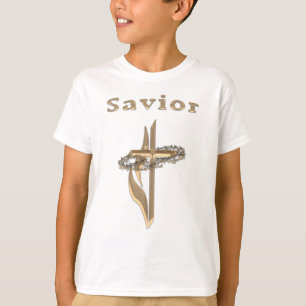 Saviour Christian cross t-shirts