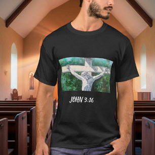 Saviour Christian  John 3:16., Christmas- Easter T-Shirt
