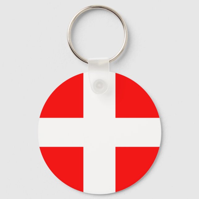 Savoie, France Key Ring (Front)