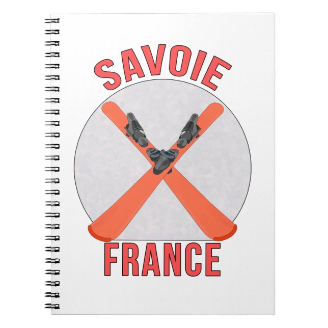 Savoie, France Notebook (Front)
