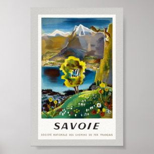 Savoie France Vintage Poster 1946