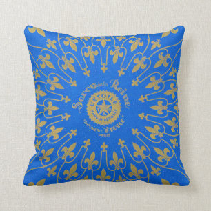 Savon de la Reine Soap Label Cushion