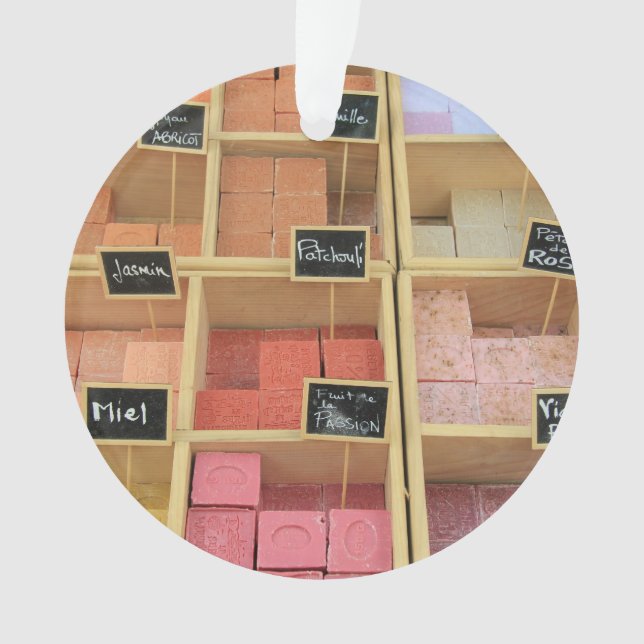 Savon de Provence - Traditonal French Soap Ornament (Front)