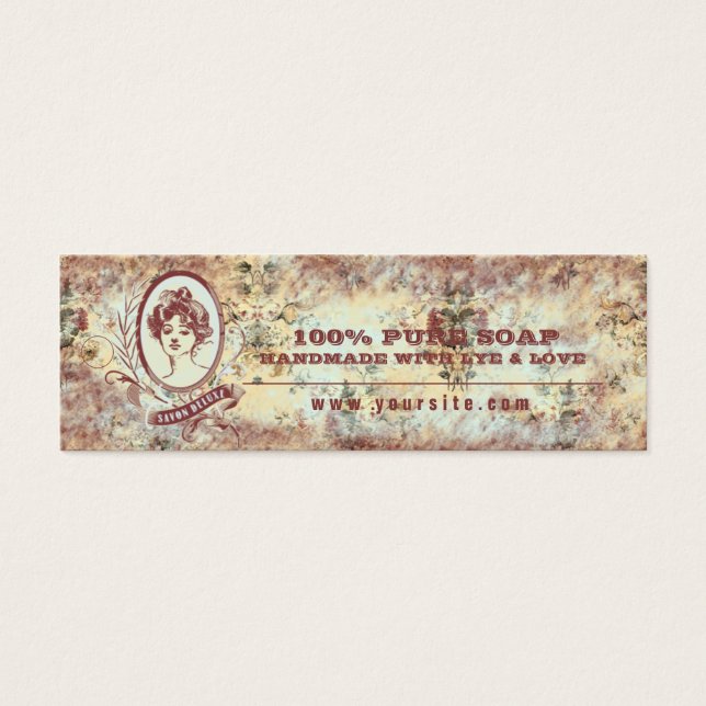 SAVON DELUXE - Merchandise Price Tag (Front)