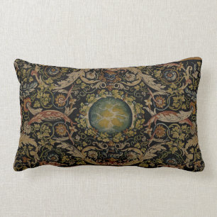 Savonnerie Carpet 1 (Full Colour) Lumbar Cushion