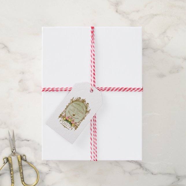 SAVONNERIE ~ Gift-, Price Tag (With Twine)