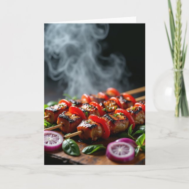 Savory Skewers Fathers Day Card (Front)