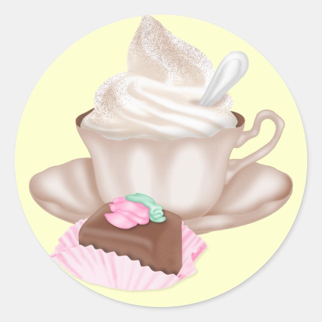 Savory Stickers - Coffee + Chocolate (Front)