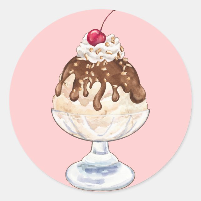Savory Stickers - IceCream (Front)