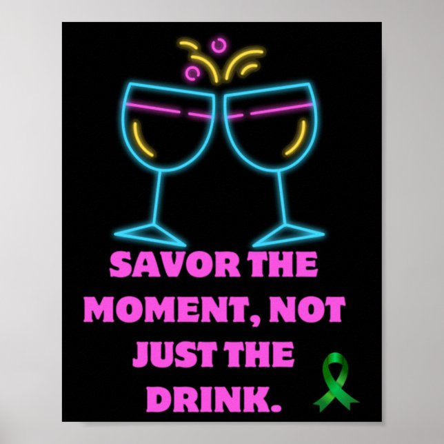 Savour The Moment1  Poster (Front)