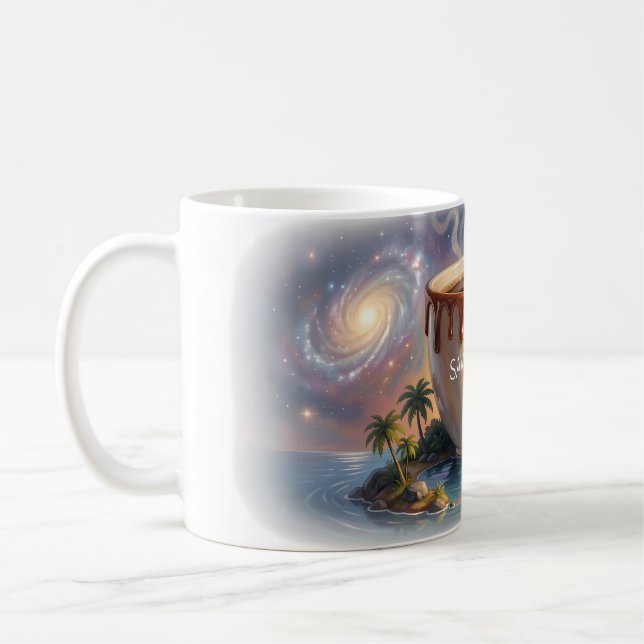 Savour This Cosmic Coffee Dream Mug (Left)