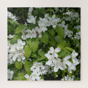 Savouring the Sweet Smell of Cherry Blossoms Jigsaw Puzzle