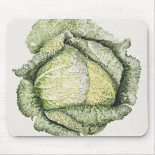 Savoy Cabbage Mouse Pad