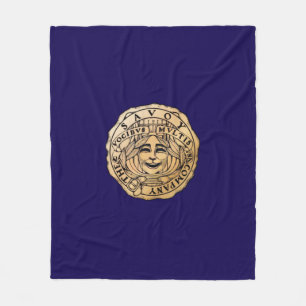 Savoy Logo blanket navy