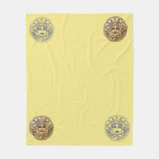 Savoy Logo blanket yellow