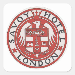 Savoy, London Sticker