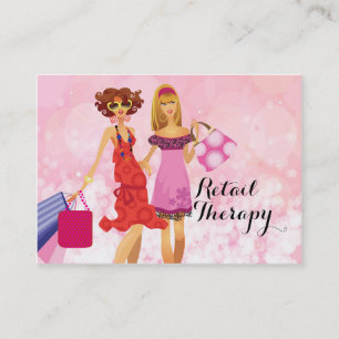 Savvy Shoppers Business Card