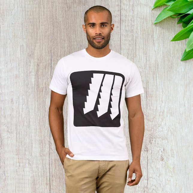 Saw Teeth Mens T-Shirt (Creator Uploaded)