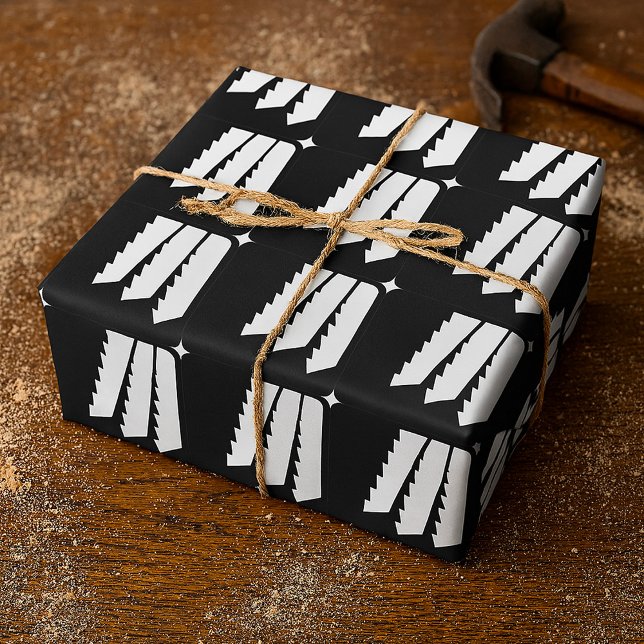 Saw Teeth Wrapping Paper (Creator Uploaded)