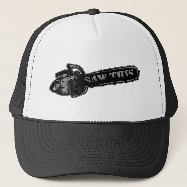 SAW THIS - TRUCKER HAT (Front)