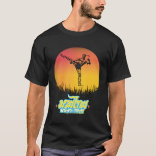 Sawadee Thai Traditional Sak Yant Thai Twin Tiger T-Shirt