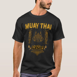 Sawadee Thai Traditional Sak Yant Thai Twin Tiger T-Shirt