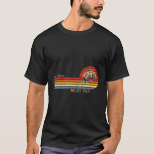 Sawadee Thai Traditional Sak Yant Thai Twin Tiger T-Shirt