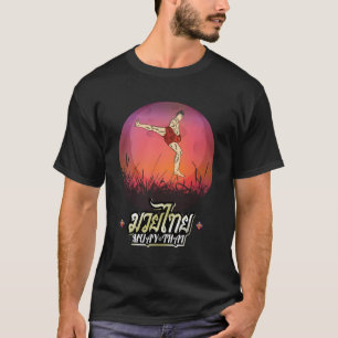 Sawadee Thai Traditional Sak Yant Thai Twin Tiger T-Shirt