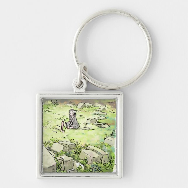 Sawdust Key Ring (Front)