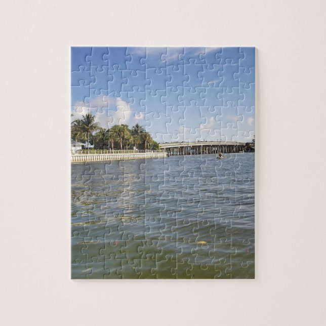 Sawfish Bay Park Alternate A1A Bridge Jigsaw Puzzle (Vertical)