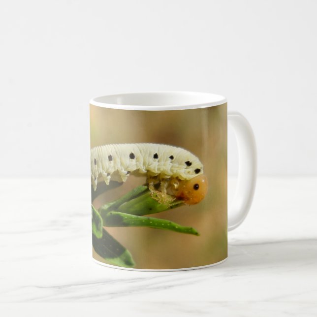 Sawfly Larvae Bug Mug (Front Right)