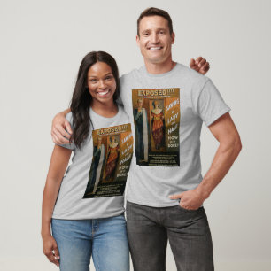 Sawing A Lady In Half ~ Magician Vintage Magic Act T-Shirt