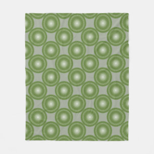 Saws Mandala in tribals Fleece Blanket