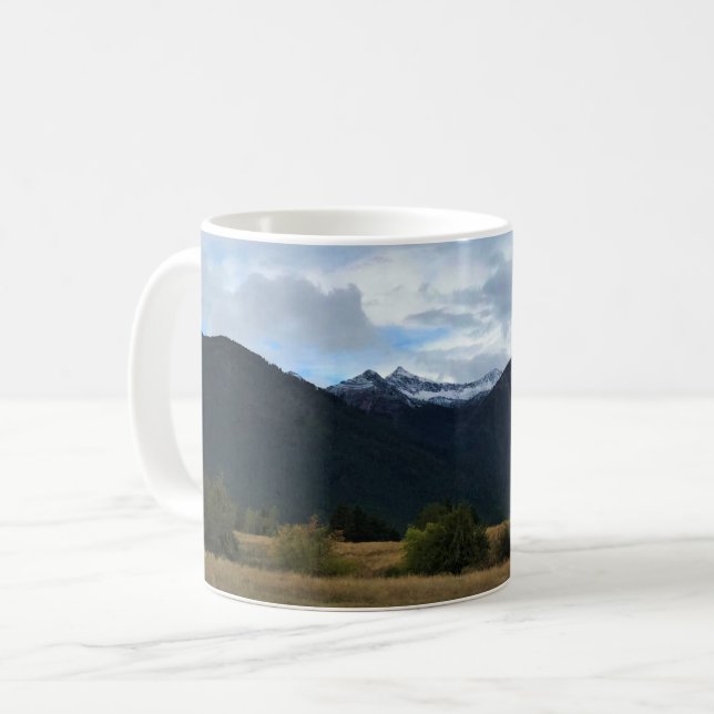 Sawtooth & Hurricane Point, Oregon Coffee Mug (Front Left)