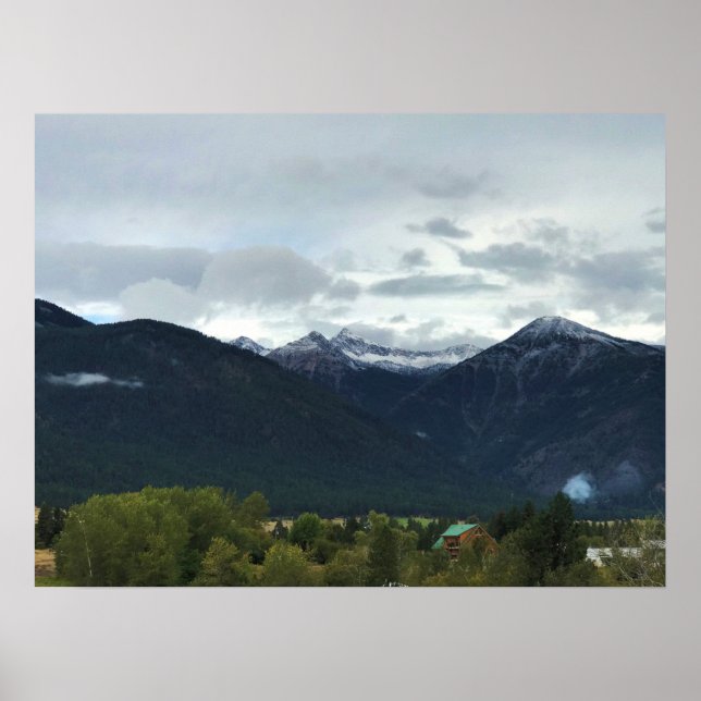 Sawtooth & Hurricane Point, Oregon Poster (Front)