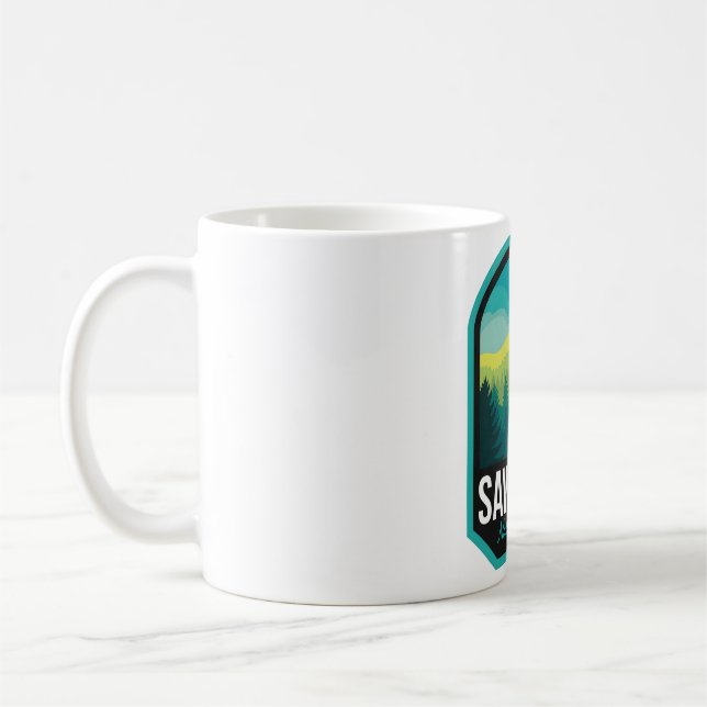 Sawtooth National Forest ID Coffee Mug (Left)
