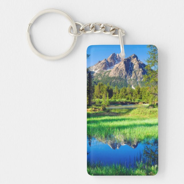 Sawtooth Wilderness Key Ring (Front)