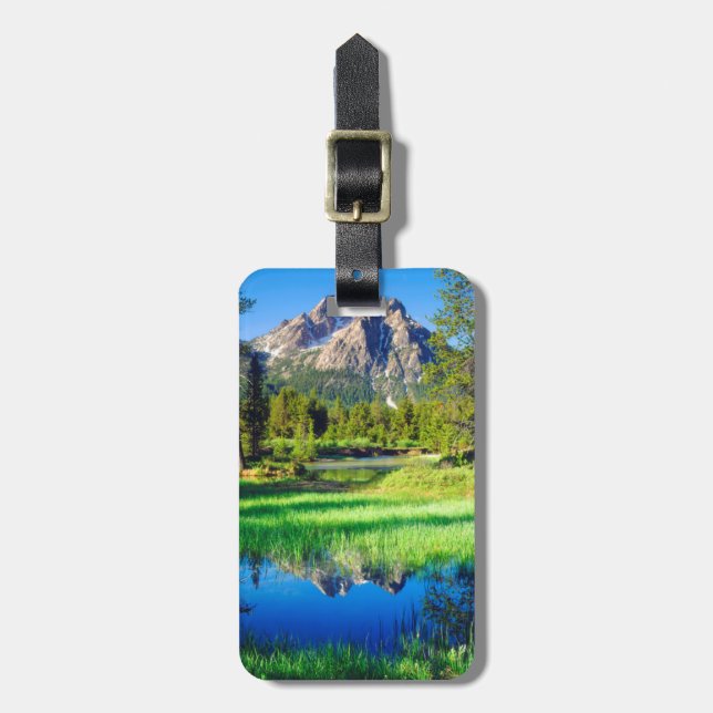 Sawtooth Wilderness Luggage Tag (Front Vertical)