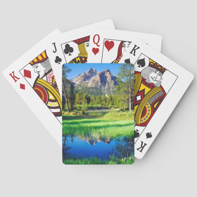 Sawtooth Wilderness Playing Cards (Back)