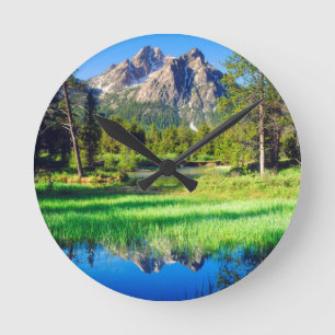 Sawtooth Wilderness Round Clock
