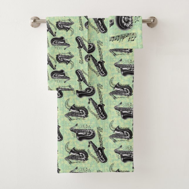 Sax Bath Towel Set (Insitu)