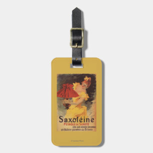 Saxoleine Lamp Oil Red Lampshade Luggage Tag