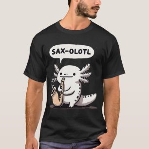 Saxolotl saxophones T-Shirt