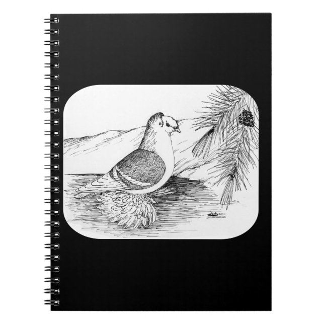 Saxon Shield Pigeon 1973 Notebook (Front)