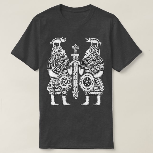 Saxon Warriors T-Shirt (Design Front)