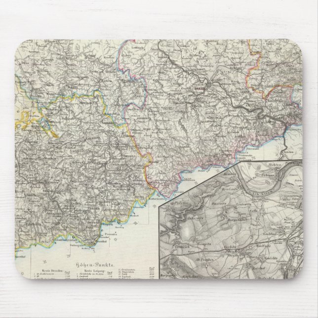 Saxony, Dresden Germany Mouse Pad (Front)
