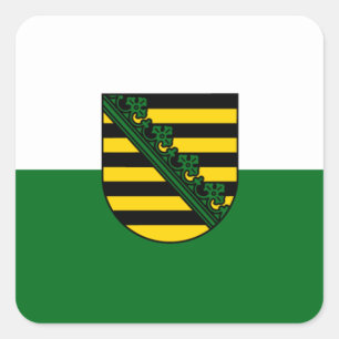 Saxony Square Sticker