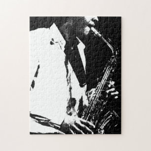 Saxophone 11x14 252pc jpcn jigsaw puzzle