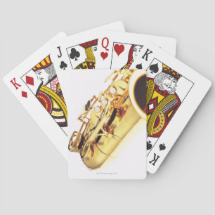 Saxophone 2 playing cards
