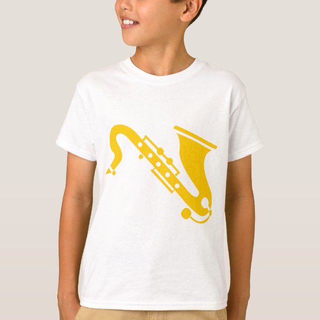 Saxophone - Amber T-Shirt (Front)